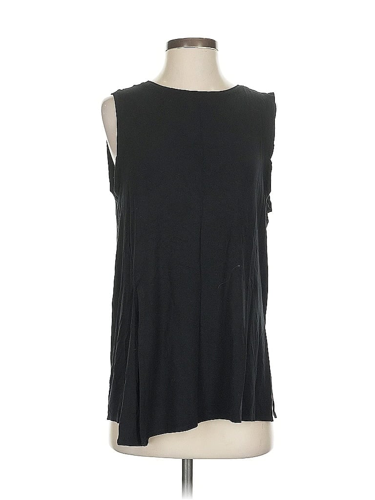 Pre-owned Fabletics Sleeveless T-shirt In Black