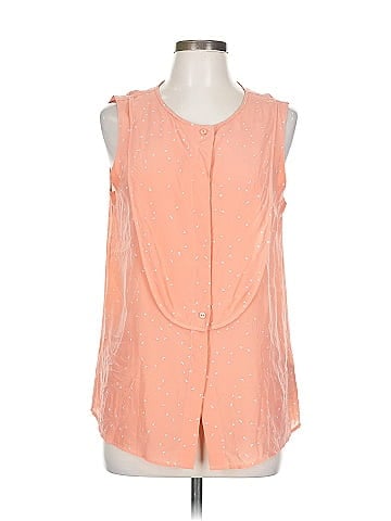 Tibi Sleeveless Silk Top (view 1)