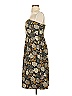 J.Crew 100% Polyester Paisley Gray Black Casual Dress Size 4 (estimated) - photo 5