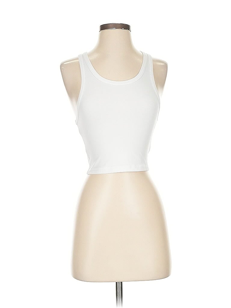 Offline By Aerie Tank Top White Strapless Neckline Tops