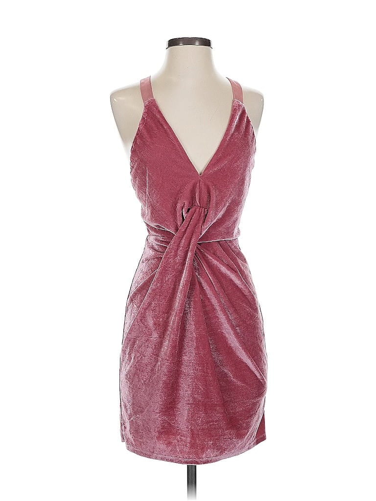 Pre-owned Endless Rose Cocktail Dress In Burgundy