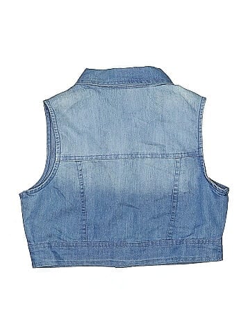 Rare Editions Sleeveless Button-Down Shirt (view 2)