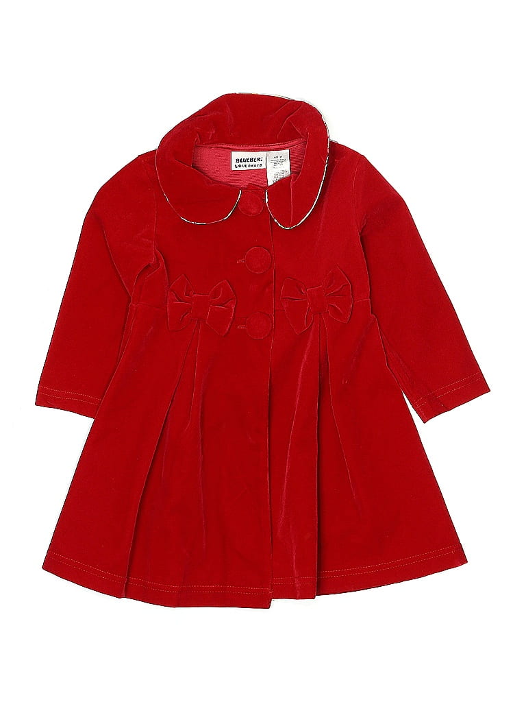 Blueberi Boulevard Red Dress Size 2T - 65% off | ThredUp
