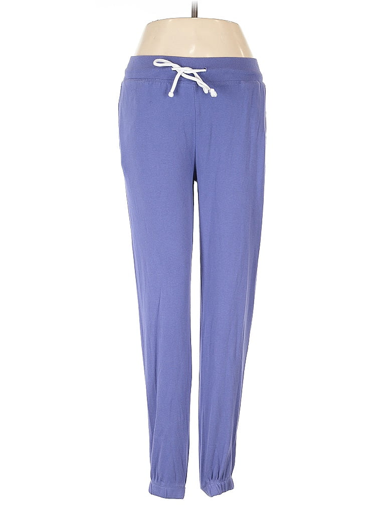 Pre-owned Three Dots Track Pants In Blue