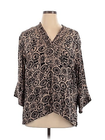 Sigrid Olsen 3/4 Sleeve Blouse (view 1)