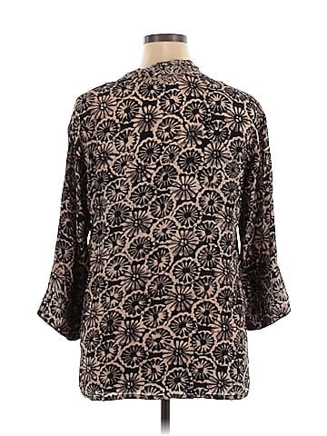 Sigrid Olsen 3/4 Sleeve Blouse (view 2)