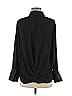 Gracia 100% Polyester Black Long Sleeve Blouse Size M - photo 2