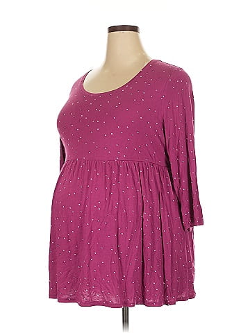a:glow 3/4 Sleeve Top (view 1)