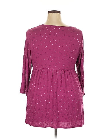 a:glow 3/4 Sleeve Top (view 2)