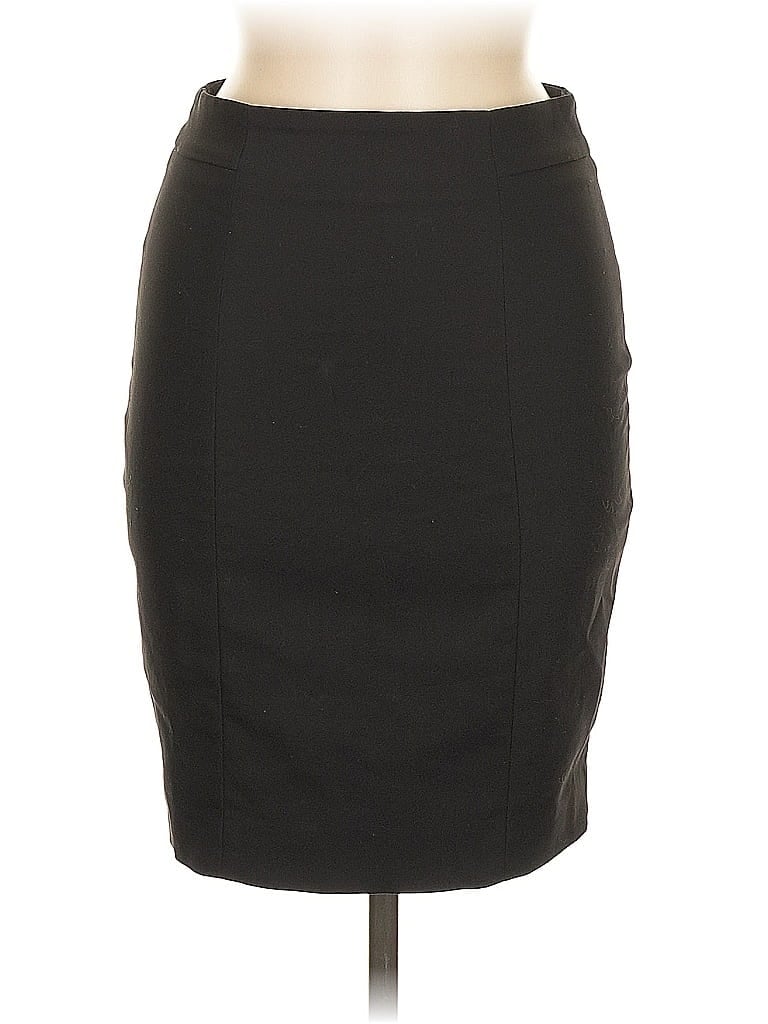 Pre-owned H&m Formal Skirt In Black