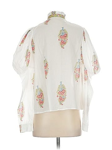 Alix of Bohemia Short Sleeve Blouse (view 2)