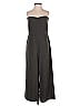 Babaton Solid Gray Green Jumpsuit Size 4 - photo 1