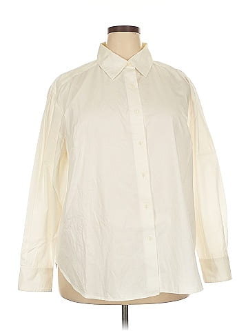 Jones New York Collection Long Sleeve Button-Down Shirt (view 1)