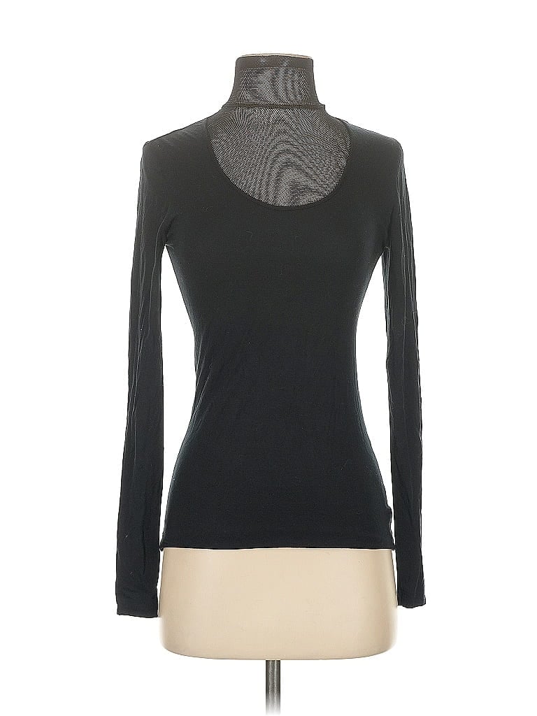 Akris Punto Black Long Sleeve Top Size 4 - photo 1
