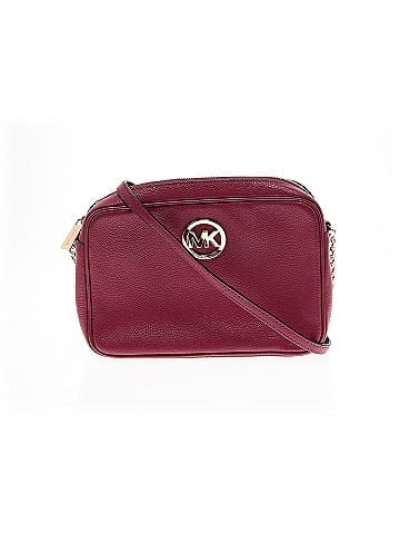 MICHAEL Michael Kors Leather Crossbody Bag (view 1)