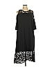 Roaman's Black Casual Dress Size 18 - photo 1