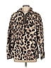 Cozy Sherpa 100% Polyester Animal Print Brown Fleece Size L - photo 1