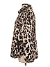 Cozy Sherpa 100% Polyester Animal Print Brown Fleece Size L - photo 4