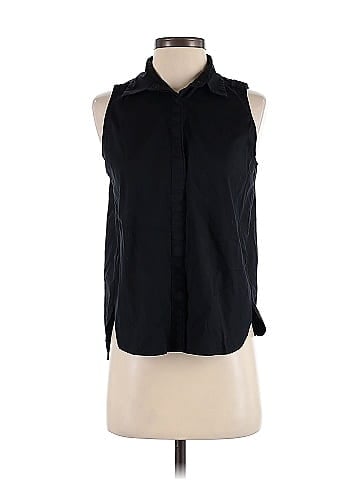 Ann Taylor Sleeveless Button-Down Shirt (view 1)