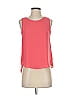 Ann Taylor LOFT 100% Polyester Pink Sleeveless Blouse Size XS - photo 1