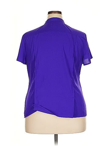Dana Buchman Short Sleeve Blouse (view 2)