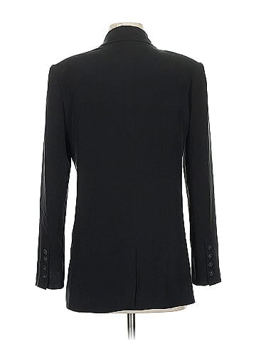 R | Label Silk Blazer (view 2)