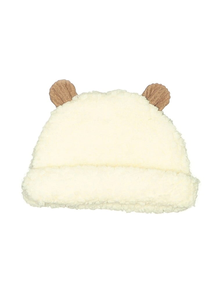 Pre-owned Disney Baby Babies' Beanie Hat In White