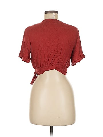 Xhilaration Short Sleeve Blouse (view 2)