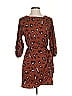 VICI Animal Print Brown Cocktail Dress Size S - photo 1