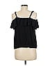 Torrid Black Short Sleeve Blouse Size Med Plus (00) - photo 2