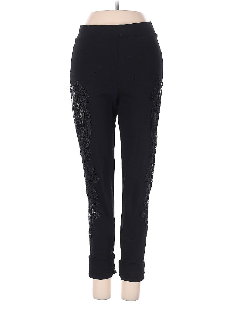 Pre-owned Bebe Active Pants In Black