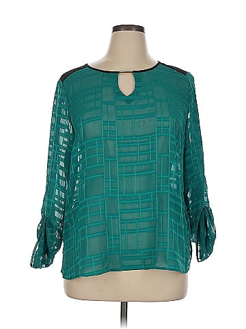 Dana Buchman 3/4 Sleeve Blouse (view 1)