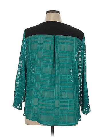 Dana Buchman 3/4 Sleeve Blouse (view 2)