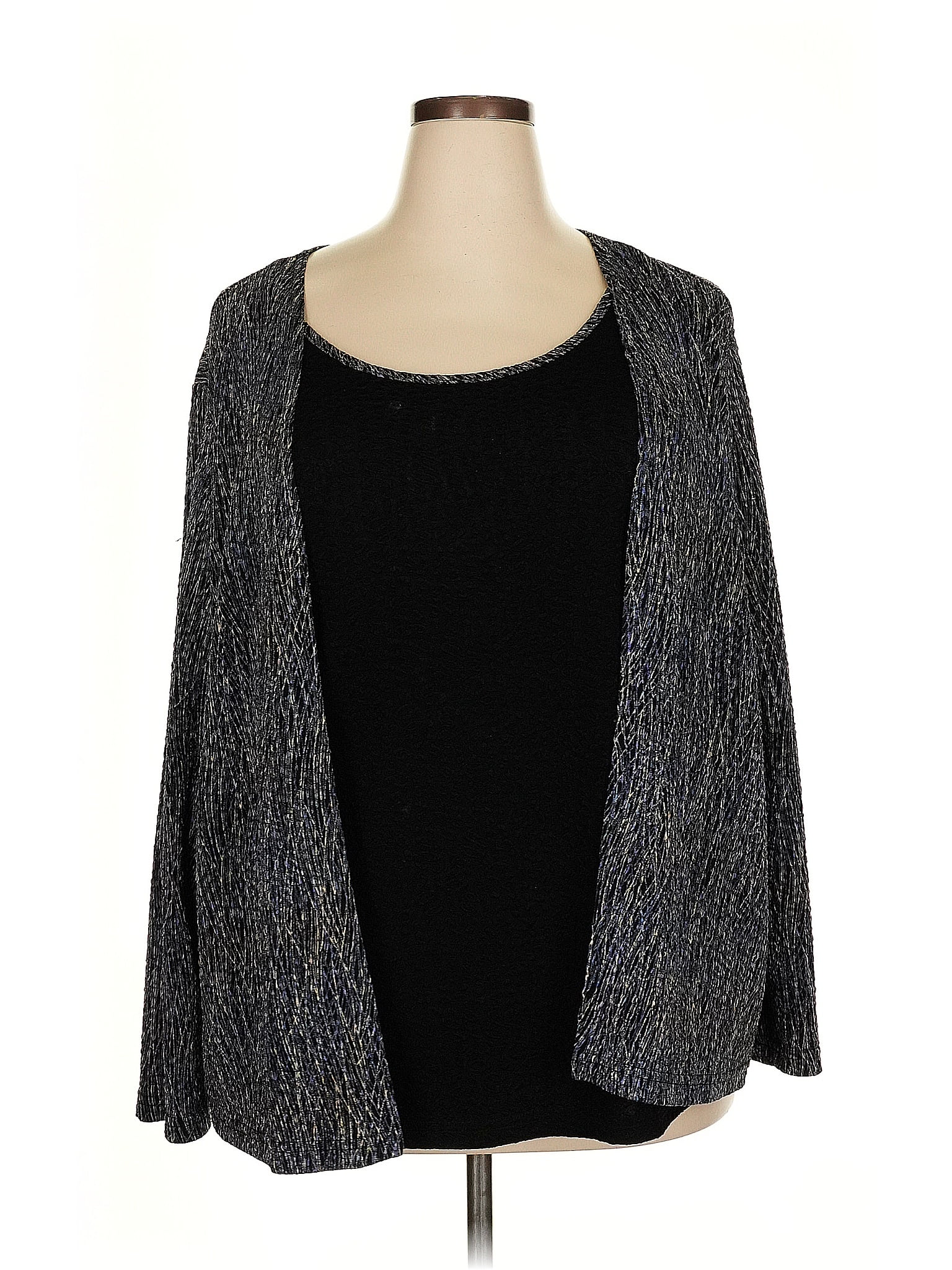 Charles Owen SP8 Plus Leather Look Sparkle Navy