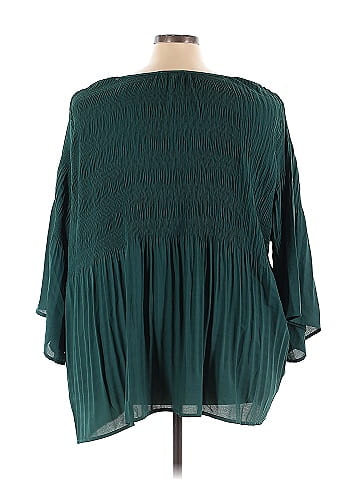 Jessica London 3/4 Sleeve Blouse (view 2)