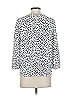 Ann Taylor 100% Polyester White 3/4 Sleeve Blouse Size S - photo 2