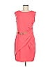 Studio One Solid Pink Cocktail Dress Size 8 (petite) - photo 1