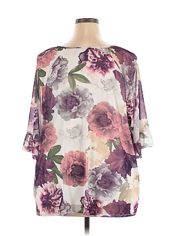 Catherines 3/4 Sleeve Blouse (view 2)