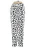 J.Crew Factory Store 100% Polyester Paisley Silver White Casual Pants Size 2 - photo 1
