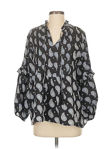 Roller Rabbit 3/4 Sleeve Silk Top (view 1)