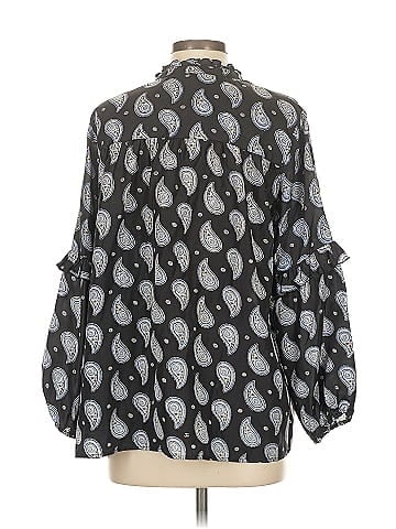Roller Rabbit 3/4 Sleeve Silk Top (view 2)