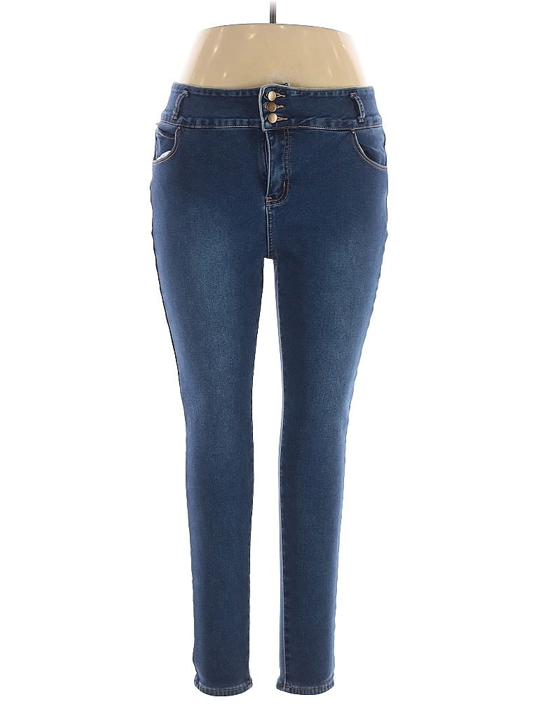 Pre-owned Unbranded Jeans In Blue