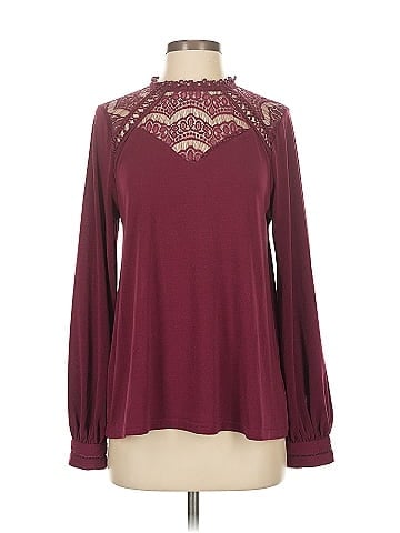 Buckle Black Long Sleeve Blouse (view 1)