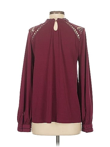 Buckle Black Long Sleeve Blouse (view 2)