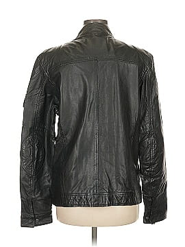 MICHAEL Michael Kors 100% Leather Black Leather Jacket Size M