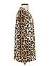 Assorted Brands Animal Print Brown Long Sleeve Blouse Size S - photo 4