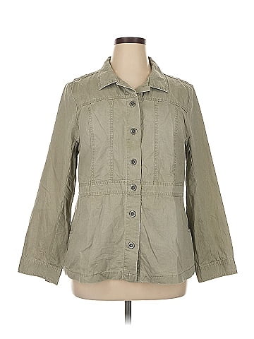 DG^2 by Diane Gilman Long Sleeve Button-Down Shirt (view 1)