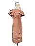 Nicholas 100% Polyester Tan Cocktail Dress Size 2 - photo 4