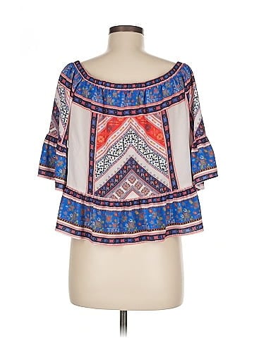 Jealous Tomato 3/4 Sleeve Blouse (view 2)