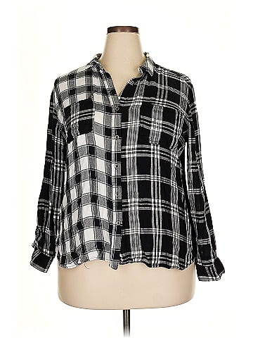 Rock & Republic 3/4 Sleeve Button-Down Shirt (view 1)